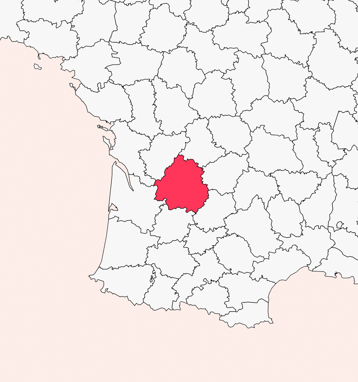 map of the dordogne region in france